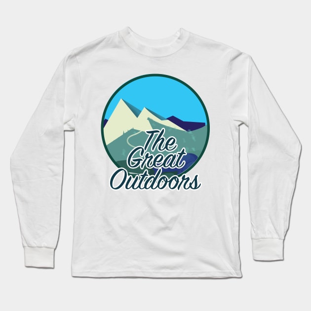 The Great Outdoors Long Sleeve T-Shirt by nickemporium1